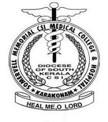 Dr. Somervell Memorial CSI Medical College Logo